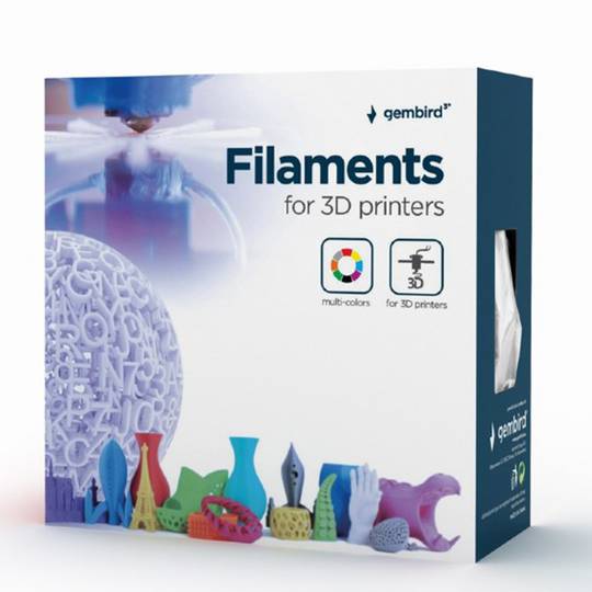 Filament PLA Gembird Orange 1,75 mm 1 kg