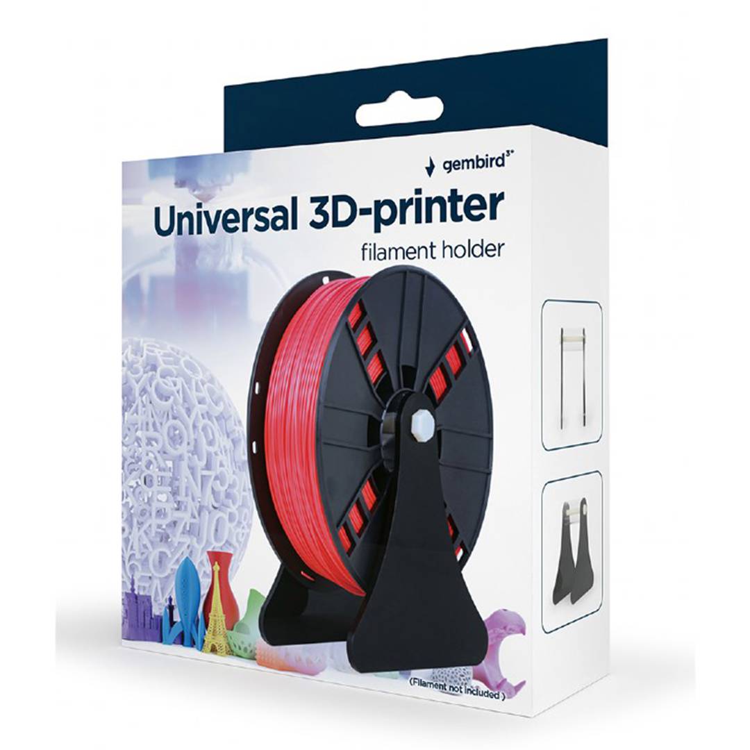 Gembird Universal 3D Printer Filament Holder in Black