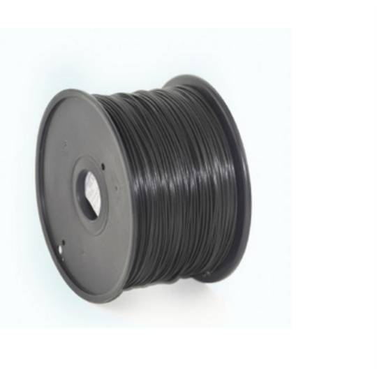 Filament ABS negre 3 mm 1 kg de Gembird 3DP-ABS3-01-BK