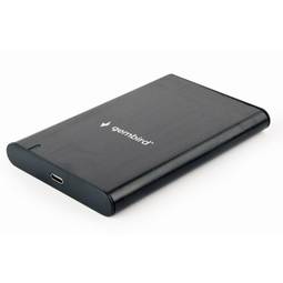 Gembird HDD to SATA USB Type C 3.1 Black Aluminum Case
