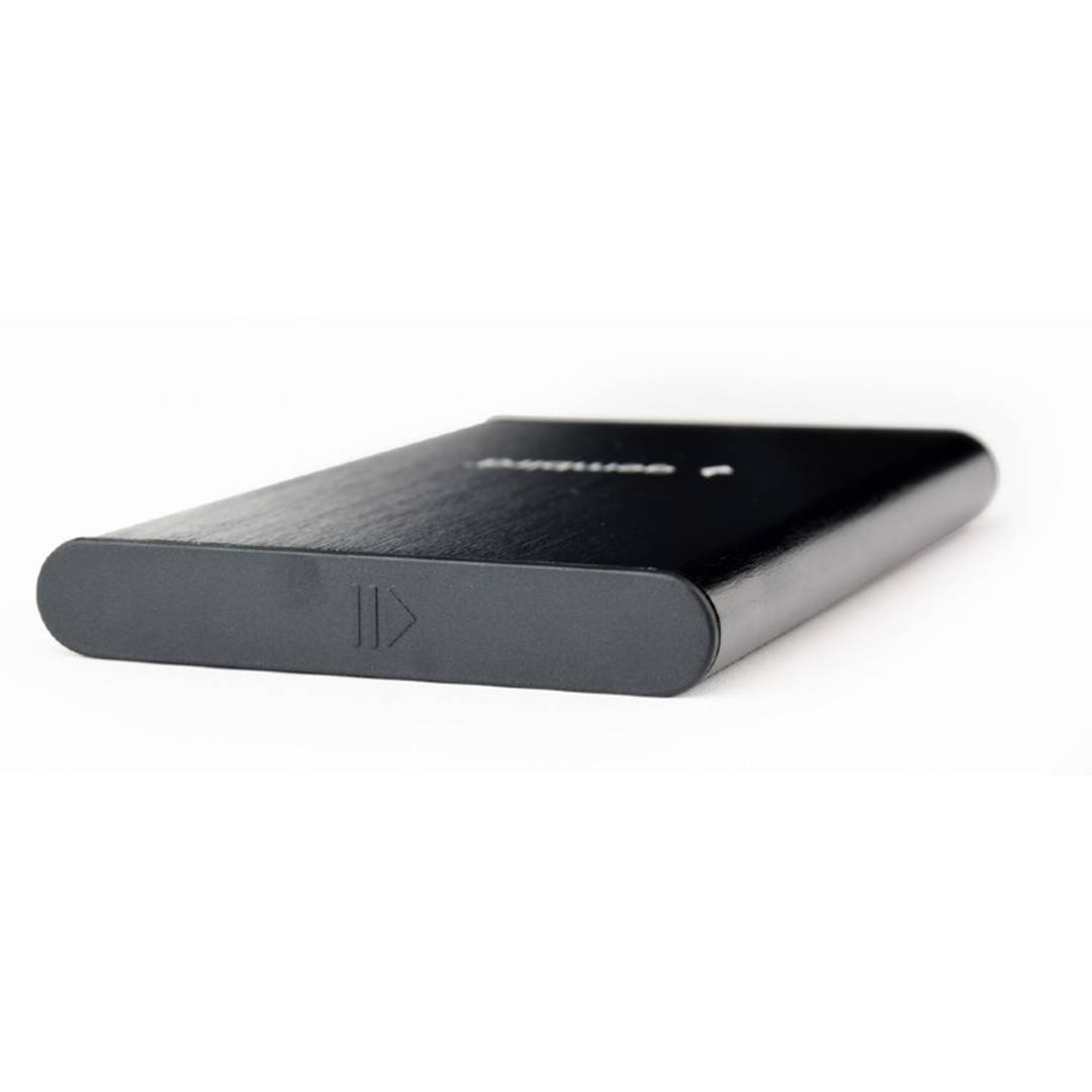 Carcassa Gembird HDD a SATA USB tipus C 3.1 d'alumini negre