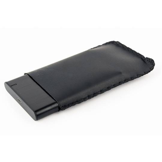 Carcassa Gembird HDD a SATA USB tipus C 3.1 d'alumini negre