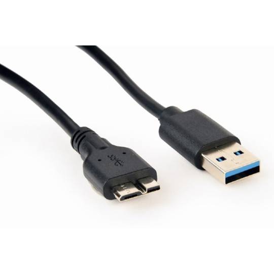 Gembird 2,5-Zoll-SATA-USB-3.0-Festplattengehäuse, transparent