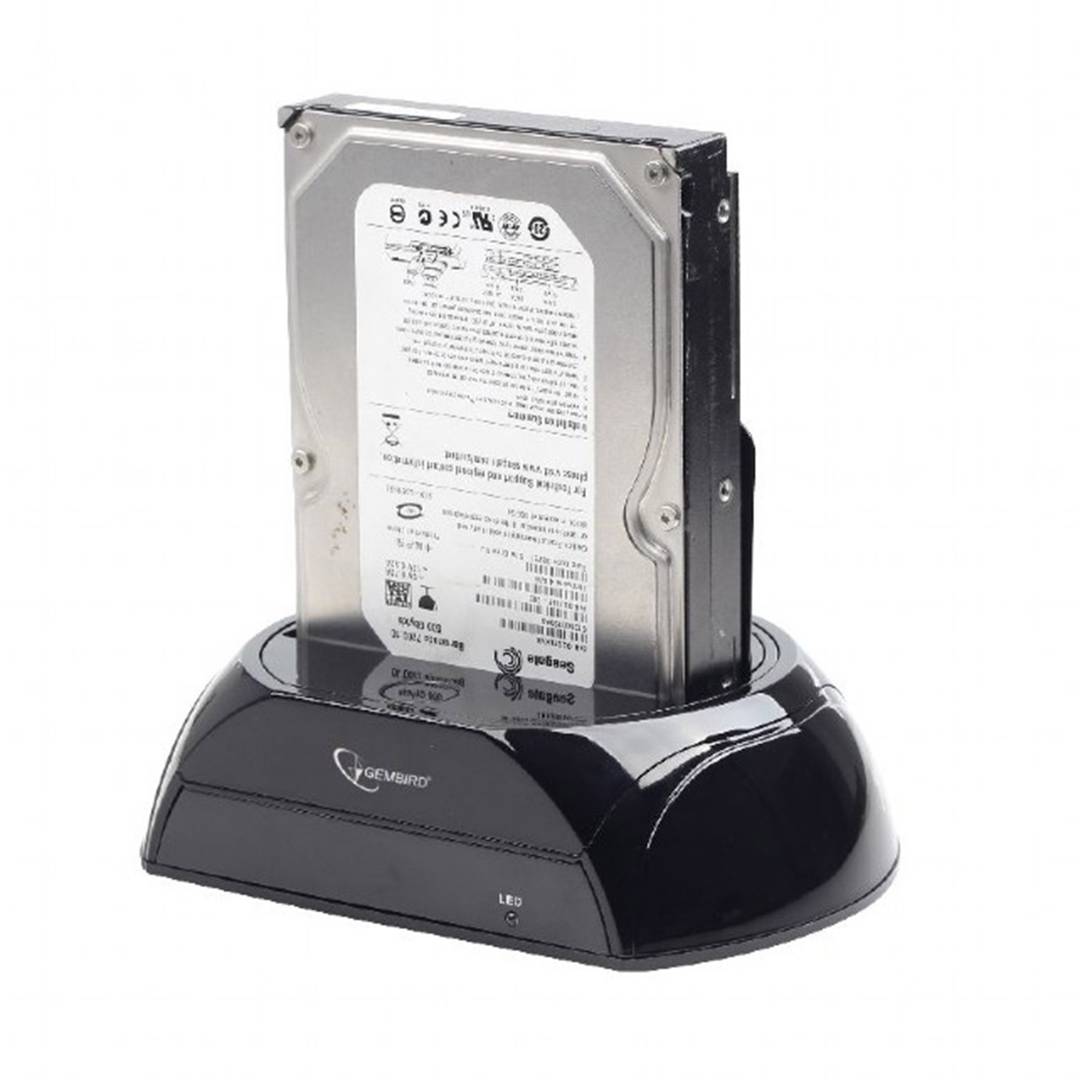 Gembird USB 3.0 Docking station per HDD in nero