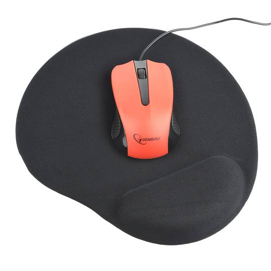 Tapis de souris en gel Gembird avec repose-poignet
