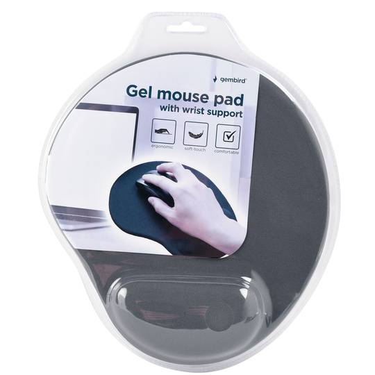 Tapis de souris en gel Gembird avec repose-poignet