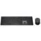 Gembird Black Design Pro Business Slim Backlit Wireless Keyboard and Mouse Kit