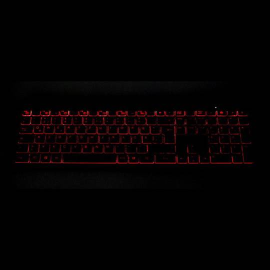 Gembird Black Design Pro Business Slim Backlit Wireless Keyboard and Mouse Kit