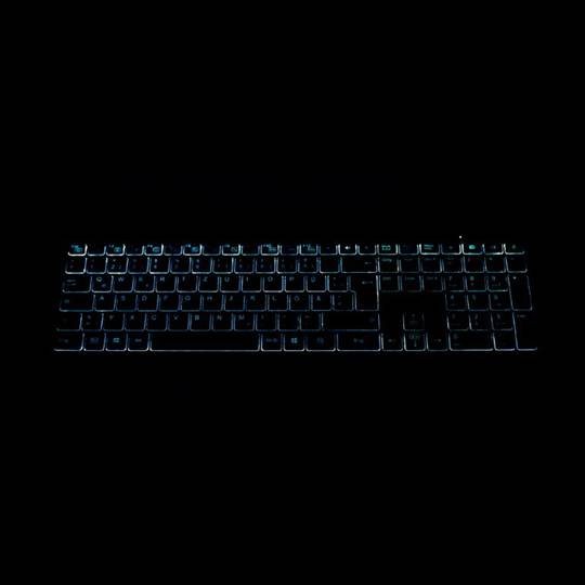 Gembird Black Design Pro Business Slim Backlit Wireless Keyboard and Mouse Kit