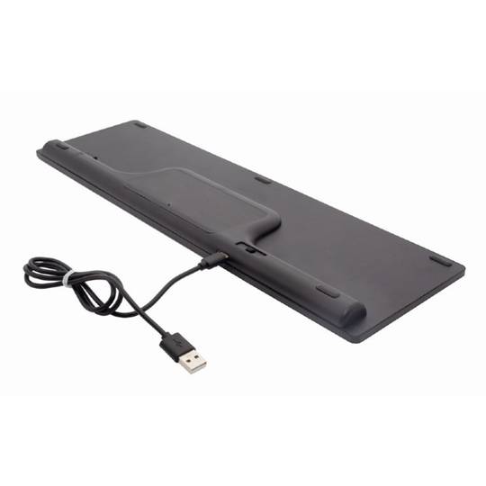 Gembird Black Slim Professional Backlit Wireless Keyboard and Mouse Kit