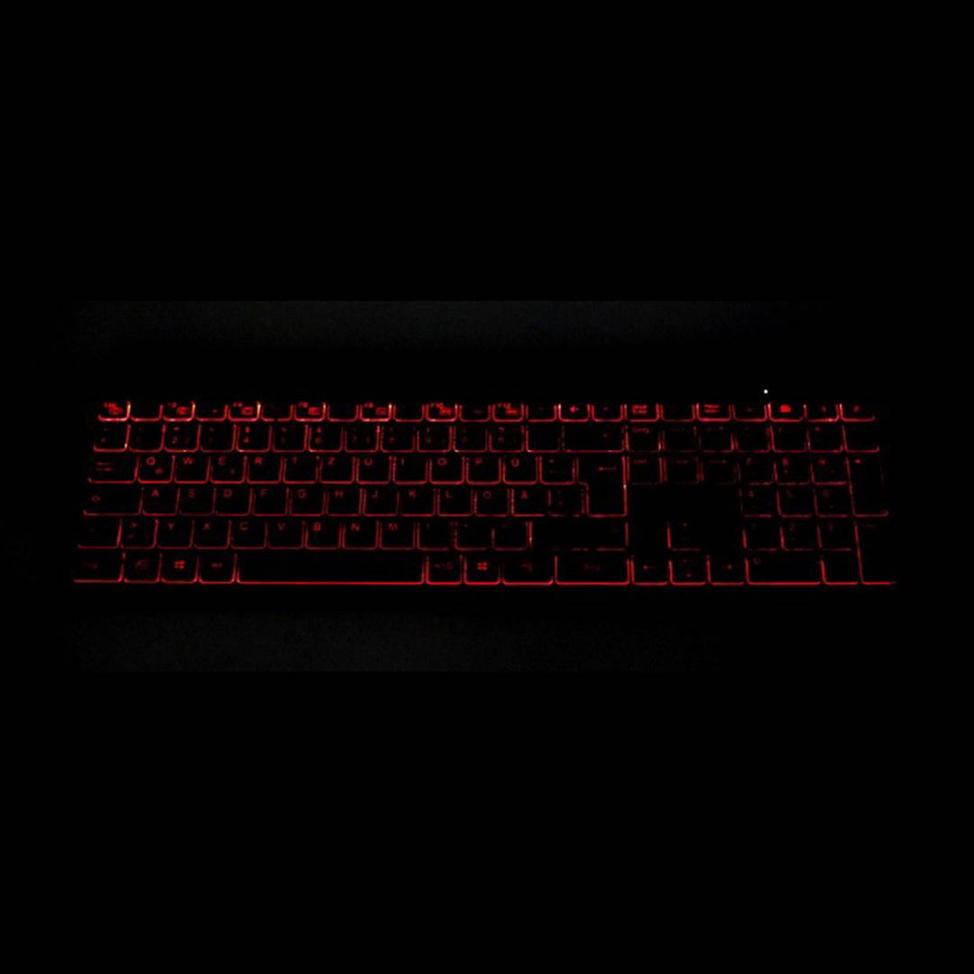 Gembird Black Slim Professional Backlit Wireless Keyboard and Mouse Kit