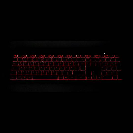 Gembird Black Slim Professional Backlit Wireless Keyboard and Mouse Kit