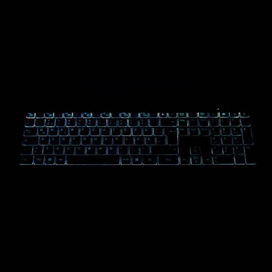 Gembird Black Slim Professional Backlit Wireless Keyboard and Mouse Kit