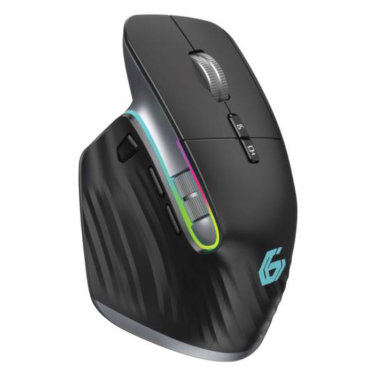 Gembird Wireless Rechargeable 9-Button Gaming Mouse with RGB.