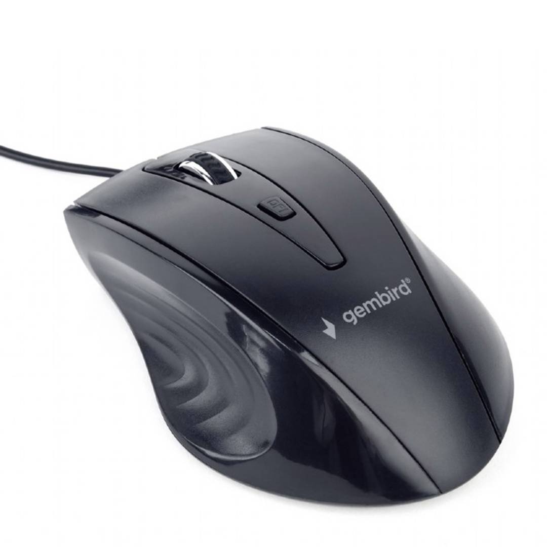 Gembird Wired Optical Mouse Black