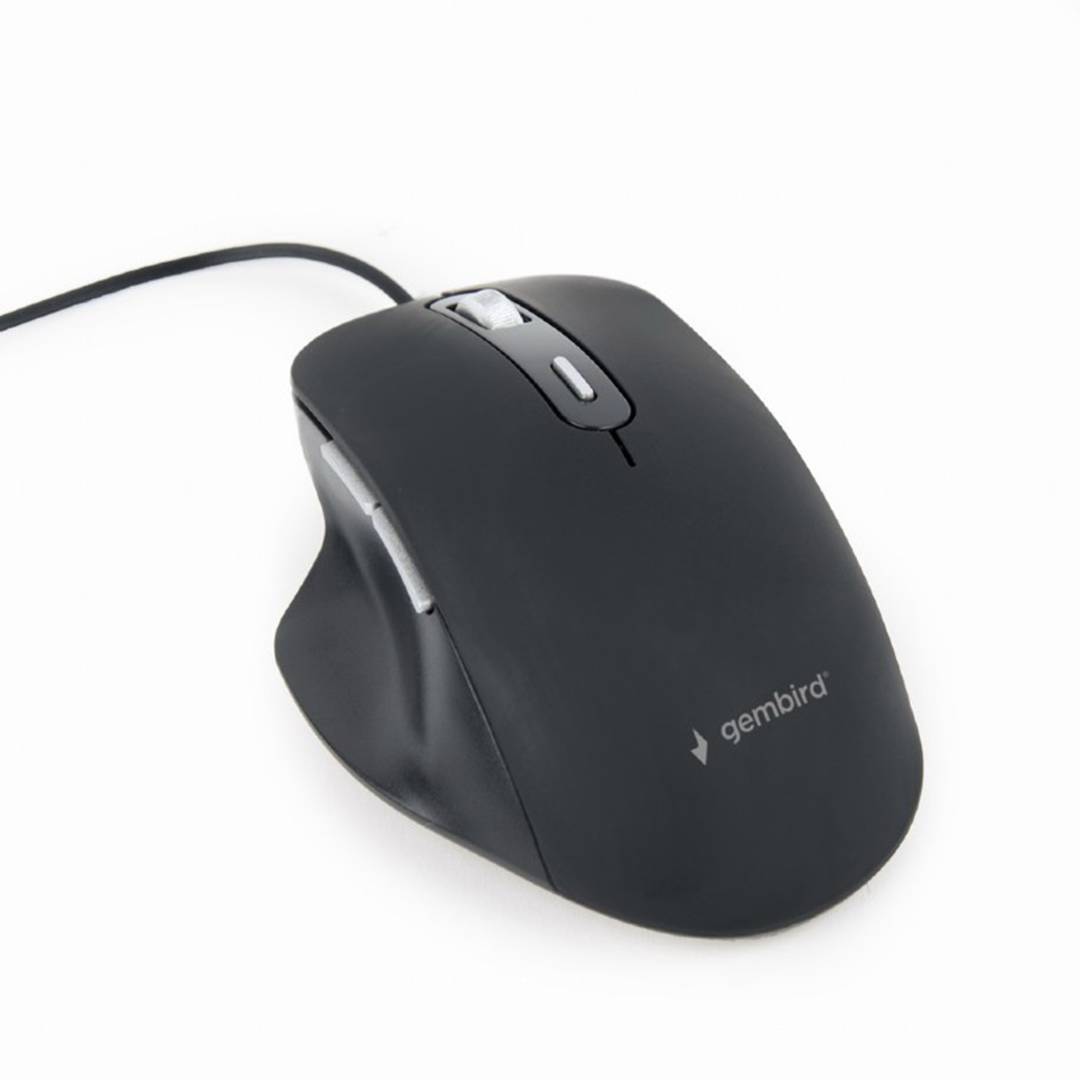 Gembird USB LED com fio mouse óptico preto