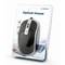 Mouse ottico cablato USB Gembird nero e argento