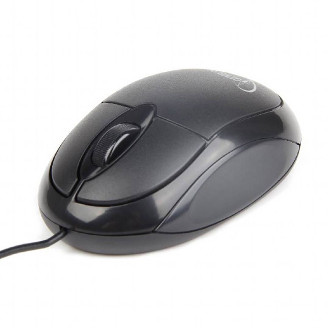Gembird USB 1000 DPI Optical Mouse with 3 Buttons in Black
