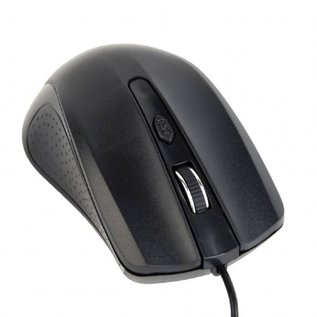 Gembird USB 1200 DPI Optical Mouse with 4 Buttons in Black