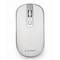 Mouse ottico wireless Gembird bianco argento