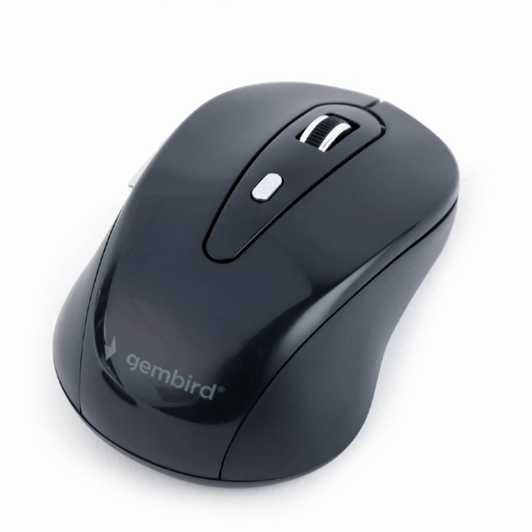 Gembird 6-button wireless optical mouse black