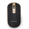 Mouse ottico wireless Gembird nero e oro