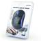 Mouse ottico wireless Gembird nero/blu