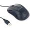 Gembird 1000 DPI USB mouse with 3 buttons in black color