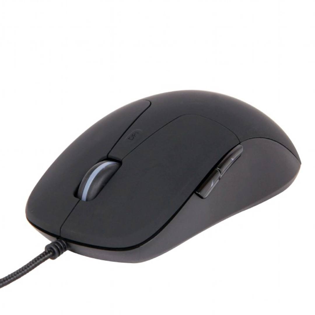Gembird USB Illuminated Mouse with 6 buttons and 2400 DPI in black color