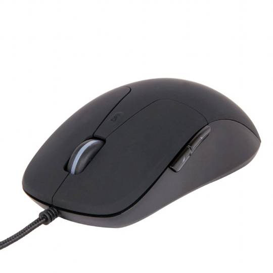 Gembird USB Illuminated Mouse with 6 buttons and 2400 DPI in black color