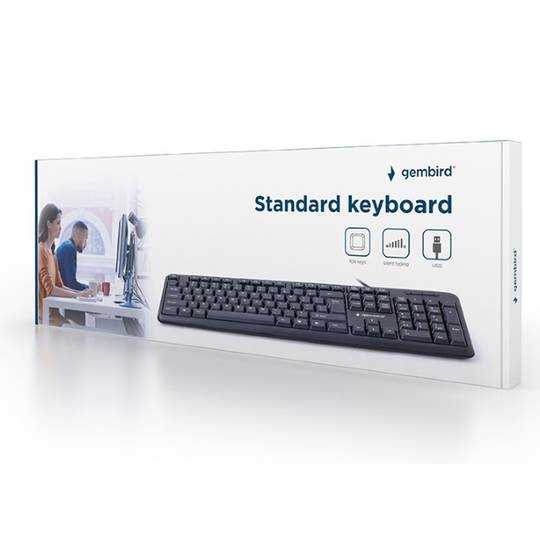 Gembird Black USB Keyboard