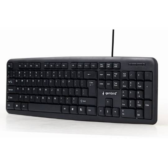 Teclado Gembird Português Preto USB