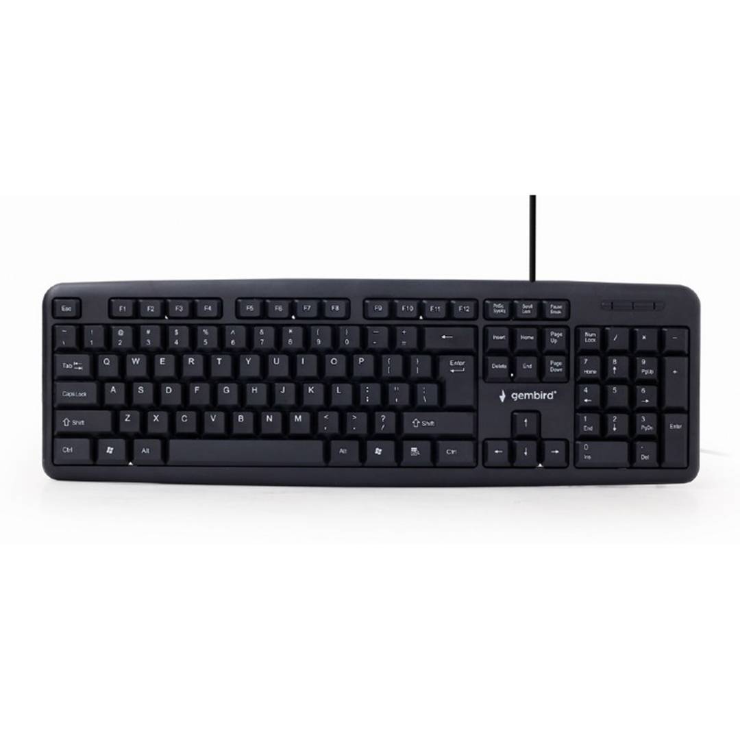 Teclado Gembird Português Preto USB