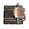 Ventoinha de resfriamento de CPU Gembird 12 cm 100 W com LED multicolorido de 4 pinos