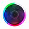 Gembird 12cm CPU Cooling Fan with 75W Multi-Color LED 4-Pin