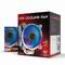 Gembird 12cm 150W Power CPU Cooling Fan with 4-Pin Multicolor LED