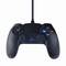 Gembird game controller with vibration and cable for PlayStation 4 and PC in black color