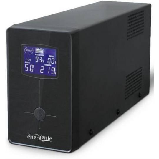 SAI con pantalla LCD y USB de 850 VA negro de Gembird EG-UPS-032 ...
