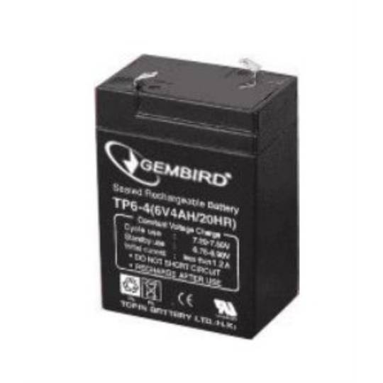 Gembird BAT-6V4.5AH 6V 4.5Ah Rechargeable Battery