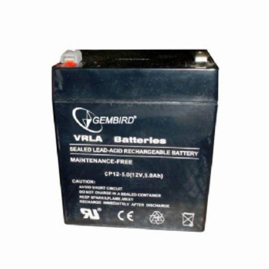 Batería recargable de 12V con 5Ah Gembird BAT-12V5AH