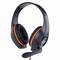 Gaming headphones with volume control orange and black Gembird GHS-05-O
