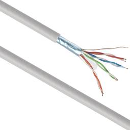 Cable de xarxa FTP Cat5e CCA de 100m Gembird FPC-5004E-SOL/100