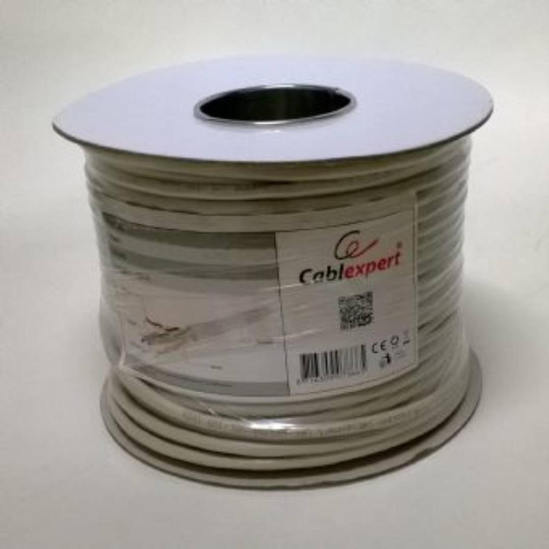 100 m gray FPC-6004-SOL/100 Cat. 6 FTP CCA ethernet network cable reel