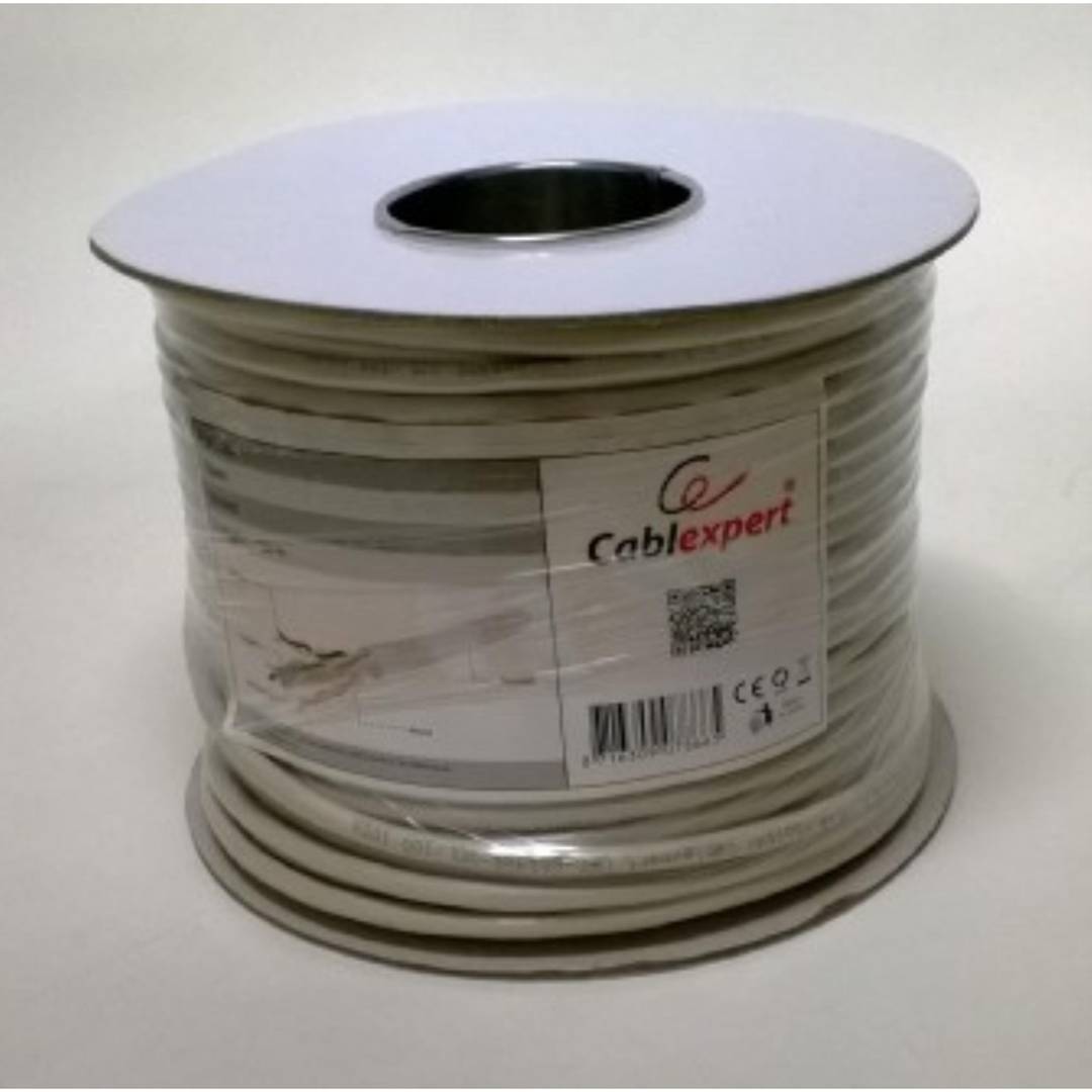 305 m graue Cat. 6 SSTP-Ethernet-Netzwerkkabelspule SPC-6A-LSZHCU-SO