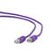 Cabo de rede FTP Cat6 LSZH roxo 0,50 m Gembird PP6-0,5M/V
