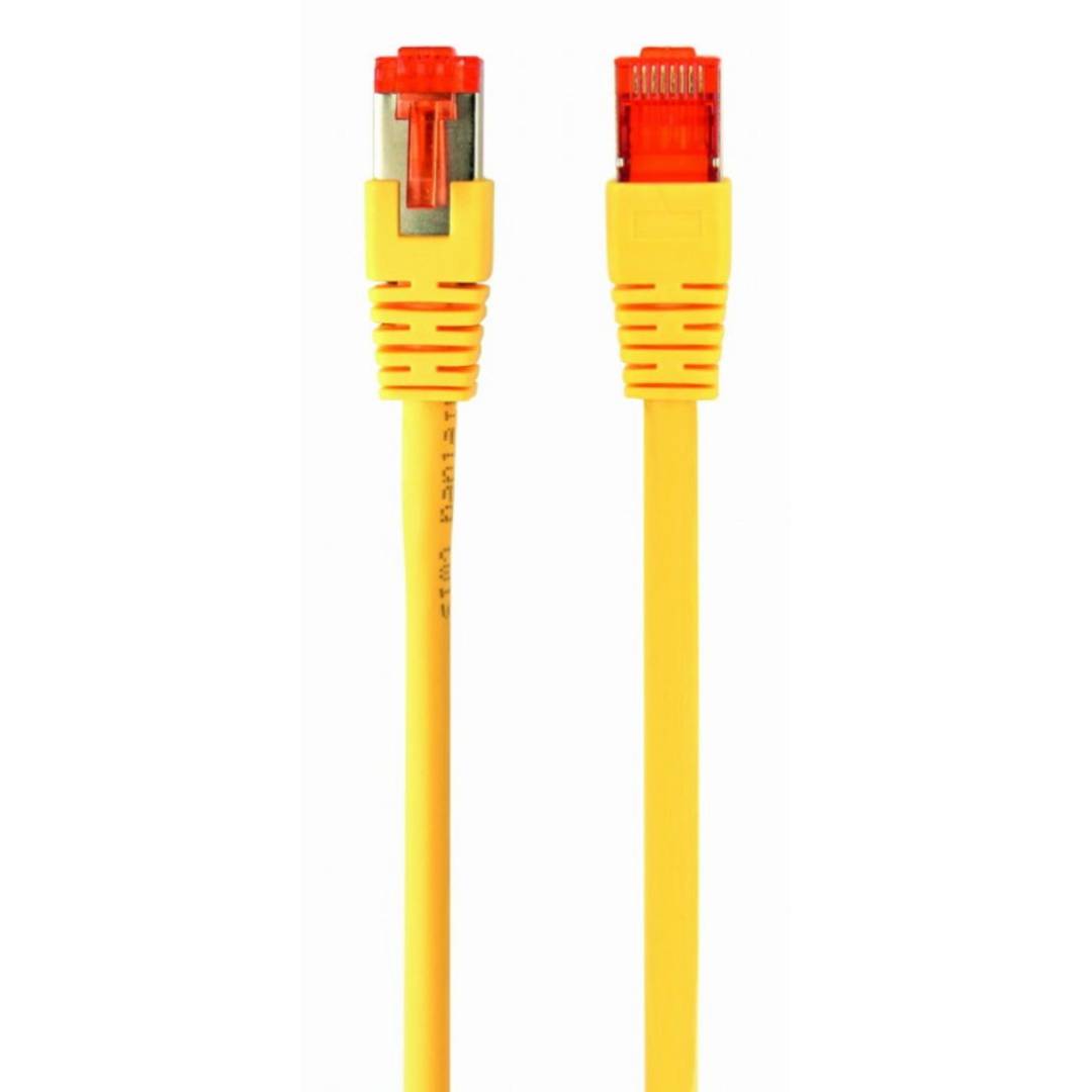 Cable de red ethernet LAN S/FTP LSZH RJ45 Cat6a amarillo 1 m Gembird PP6A-LSZHCU-Y-1M
