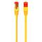 Cable de red ethernet LAN S/FTP LSZH RJ45 Cat6a amarillo 1 m Gembird PP6A-LSZHCU-Y-1M