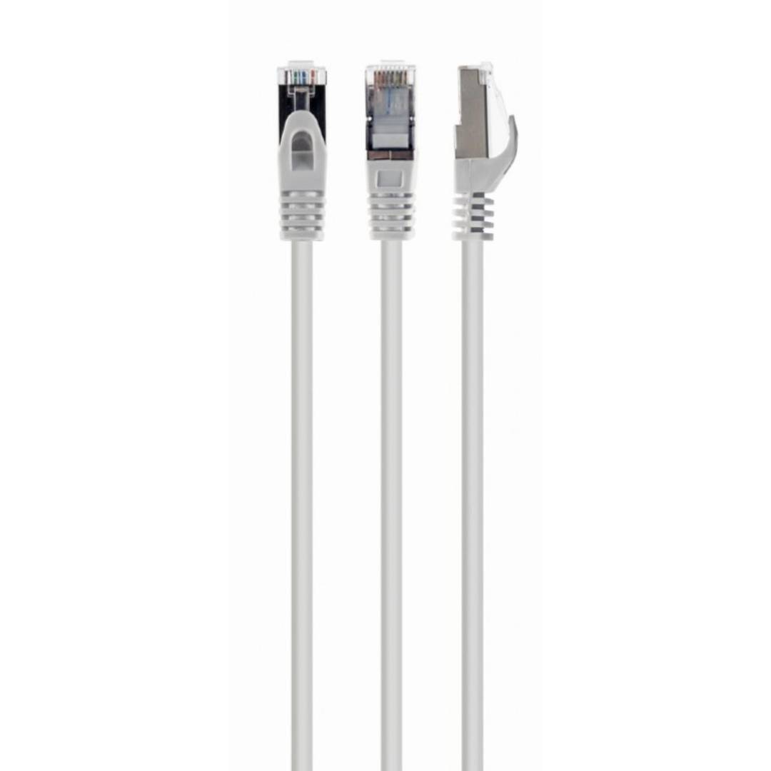Cavo di rete Ethernet LAN S/FTP LSZH RJ45 Cat6a bianco 0.5 m Gembird PP6A-LSZHCU-W-0.5M
