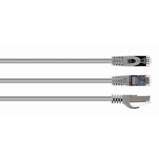 Cat. 6a FTP Ethernet Netzwerkkabel 50m Grau PP6A-LSZHCU-50M