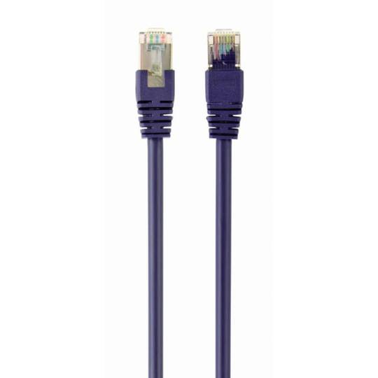Cabo de rede Ethernet FTP roxo Cat. 6 de 0,5 m PP6A-LSZHCU-V-0,5M